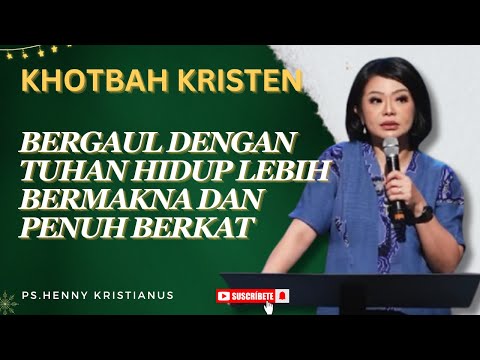 Associate with God, Life is More Meaningful and Full of Blessings I Christian Sermon Ps. Henny Kr...