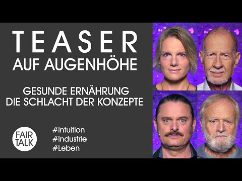 TEASER / AUF AUGENHÖHE / GESUNDE ERNÄHRUNG - DIE SCHLACHT DER KONZEPTE