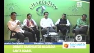 preview picture of video 'Debate entre los candidatos a la alcaldía de santa Isabel.'