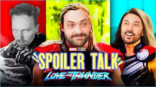 Thor: Love & Thunder SPOILER TALK!!! Post Credits Scene | Breakdown | Review | Ending Explained video