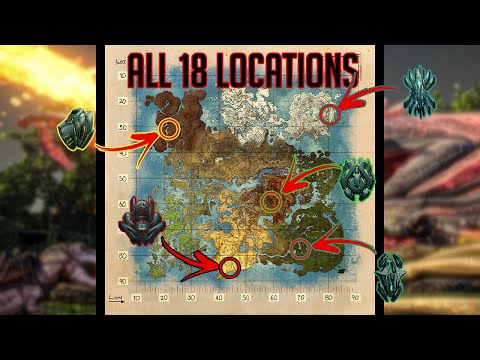 ARK : Crystal Isles | ALL ARTIFACTS + TIMESTAMPS