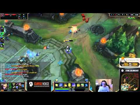 TSM Bjergsen  Ezreal vs Cassiopeia  Mid