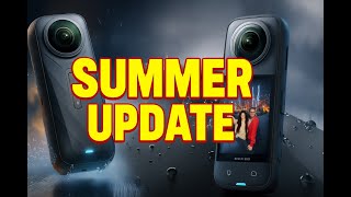 New Insta360 X5 Accessories & Summer Firmware Update! First Look + Features Explained