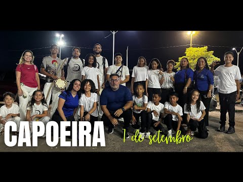 7 de setembro com capoeira nas escolas em São Domingos do Capim 