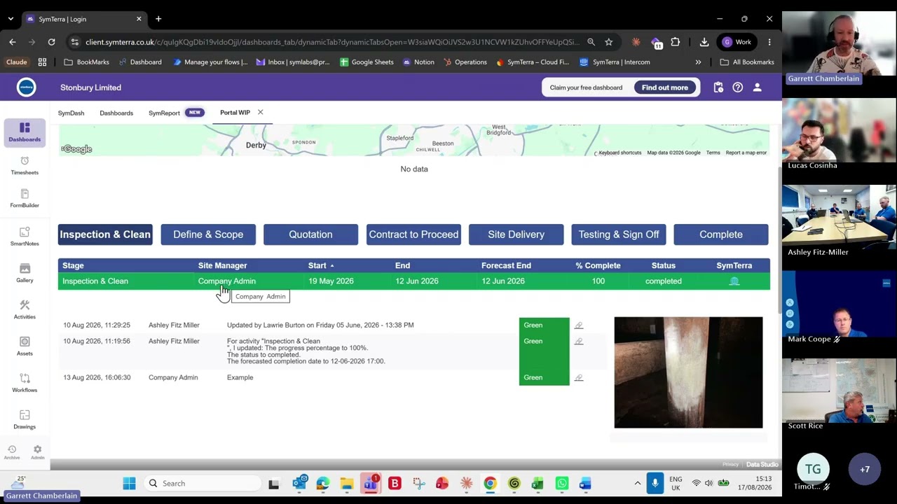 Stonbury x SymTerra training session 1 recording
