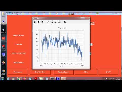 Crime data analysis and Crime type prediction