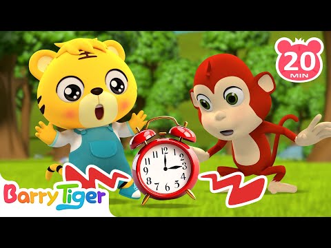 Hickory Dickory Dock🐾⏰️ | Animal Songs & Nursery Rhymes | LEFUN Kids TV