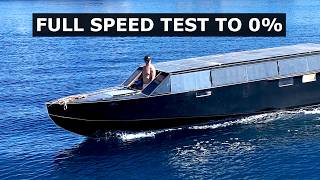 I Ran My Solar Boat to 0% Battery - Here's What Happened