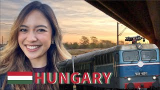 First time on a 16-hour sleeper train from HUNGARY to ROMANIA!