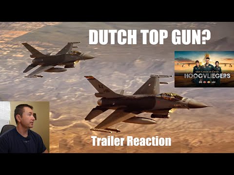 Dutch TOP GUN TV Series? HOOGVLIEGERS Trailer Reaction Video