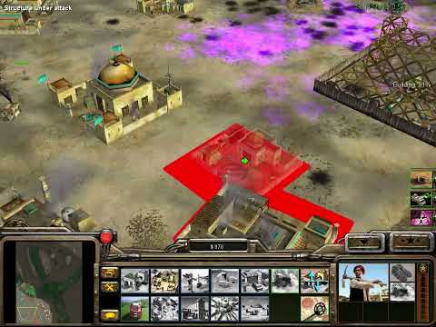 Command & conquer Generals Juziz Demolish GLA Vs Dr.Thrax GLA Toxin challenge 2 #generalszerohour