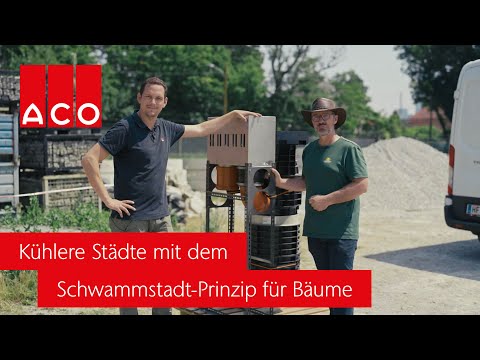 Vorstellung des Schwammstadt Baukastensystems bei Sonnenerde TV | ACO Österreich