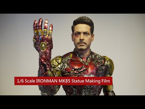 1/6 Scale IRONMAN MK85 Statue Making Film