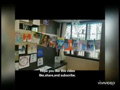 My art exhibition first time at home/art gallery/@vira creation