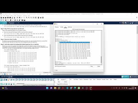 Packet Tracer - Configure Extended IPv4 ACLs   Scenario 2