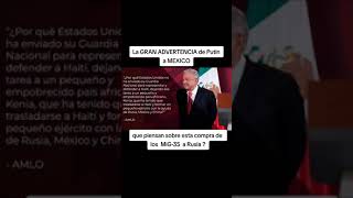 México compra aviones a Rusia.