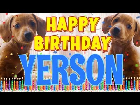 Happy Birthday Yerson! ( Funny Talking Dogs ) What Is Free On My Birthday