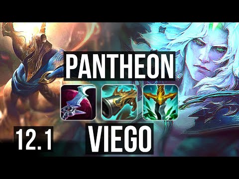 PANTH vs VIEGO (MID) | 66% winrate, Godlike | EUW Master | 12.1