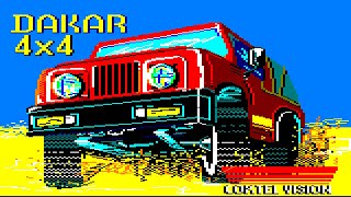 [Amstrad CPC] Dakar 4x4 - Longplay