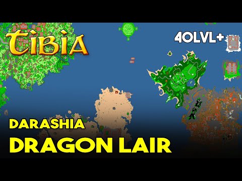 DRAGI DARA - Tibia - Darashia Dragon Lair + Life Ring QuestDragon + DemodrasDragon Claw