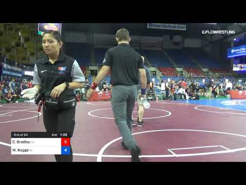 126 Lbs Rnd Of 64 Cameron Bradley Georgia Vs Matthew Rogge Wisconsin