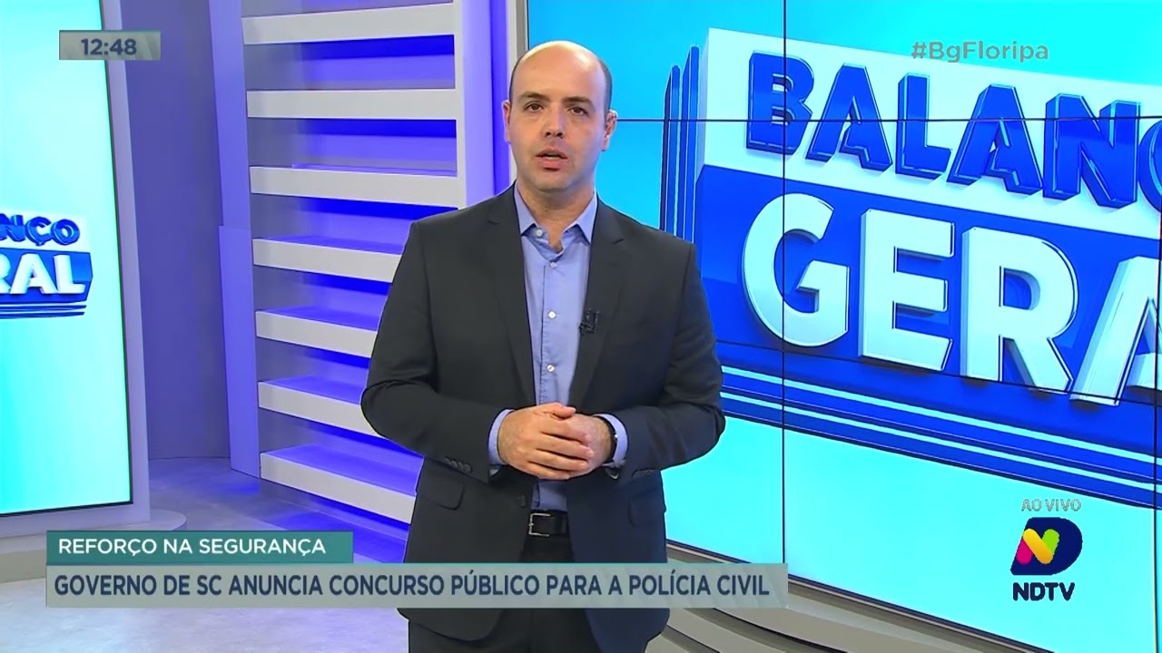 Governo de Santa Catarina anuncia concurso público para a Polícia Civil