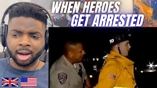 Brit Reacts To WHEN HEROES GET ARRESTED INSTEAD OF BEING REWARDED!