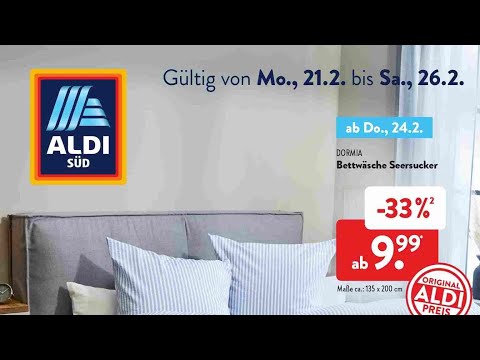 🛒 ALDI SÜD KATALOG Prospekt 21. bis 26. Februar 2022 - Neuigkeiten, Angebote Deutschland 🇩🇪