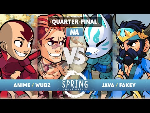 Anime & Wubz vs Java & Fakey - Elimination Quarter-Final - Spring Championship 2023 - NA 2v2
