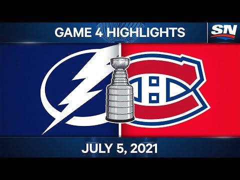 NHL Game Highlights | Lightning vs. Canadiens, Game 4 – Jul. 05, 2021