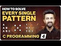Pattern Printing In One Video Lecture 4 C Programming Series