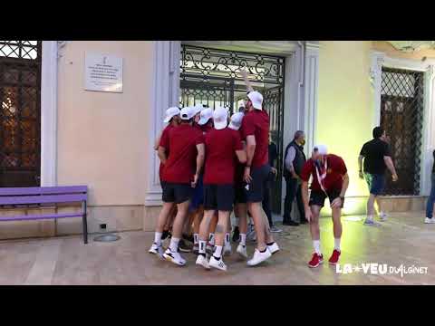 Safir Fruits del club de bàsquet Alginet celebra el seu ascens a LEB Plata