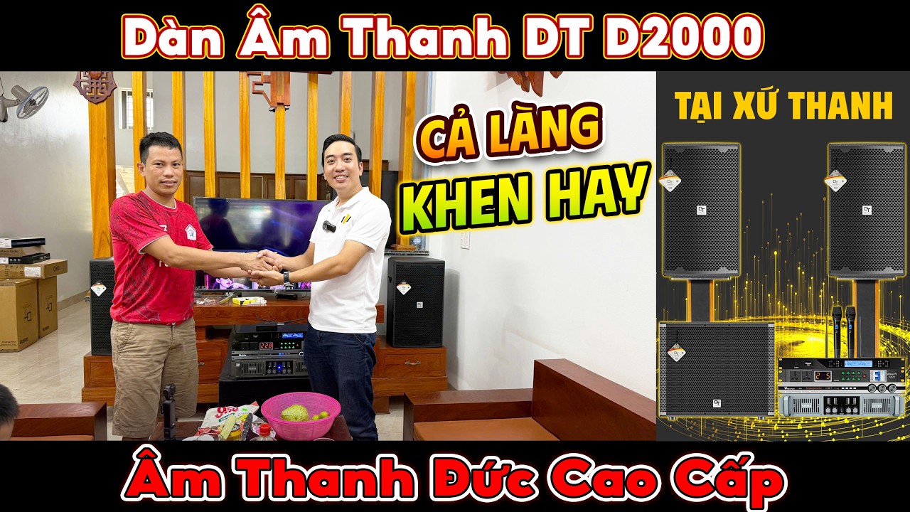 Video sản phẩm Dàn Karaoke DT TT197: (DT D2000, Vatasa T500, Vatasa V6 Pro, Vatasa VA-4600, DT Delta115)