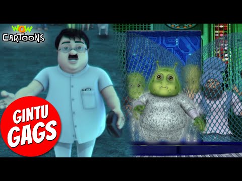 Alien ले गए Chaddha Uncle को! | Vir The Robot Boy | Hindi Cartoon | Gintu Gags | #spot