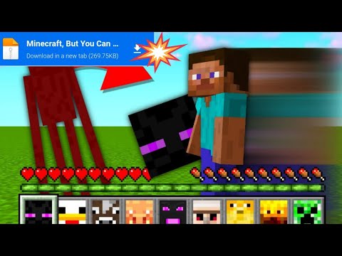 UNBELIEVABLE! Steal Mob Power Mod in MCPE