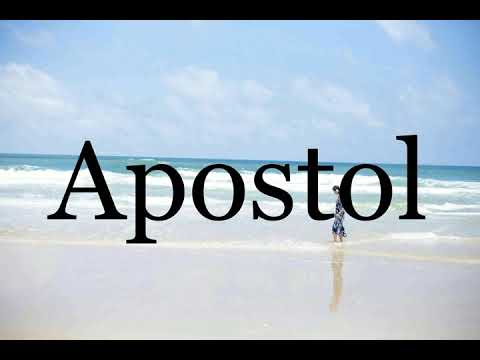How To Pronounce Apostol🌈🌈🌈🌈🌈🌈Pronunciation Of Apostol