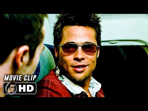 Meeting Tyler Scene | FIGHT CLUB (1999) Movie CLIP HD