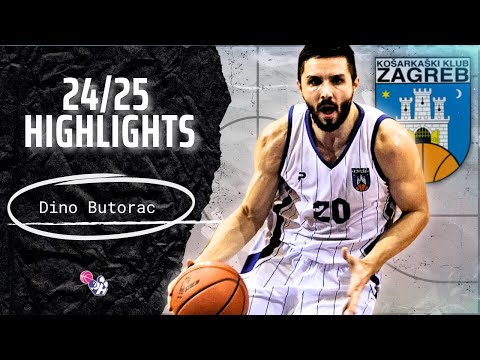 Dino Butorac Highlights 2024/25 || Croatia A1 League || KK Zagreb
