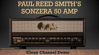 Video thumbnail for Sonzera 50 Watt Head - Clean Channel Demo by Chris Benton