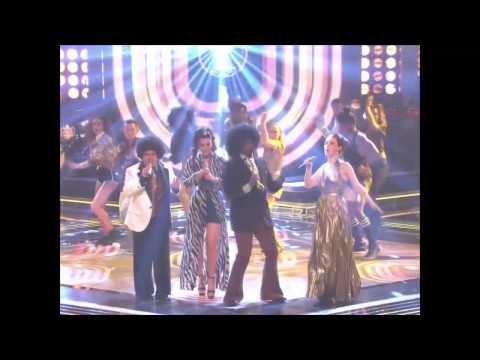 will.i.am & his team perform That's The Way (I Like It) / Get Down Tonight - The Voice UK