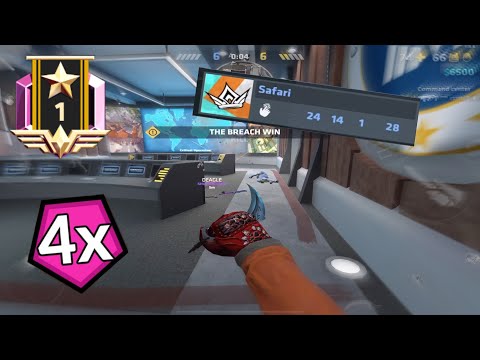 Critical Ops but I CARRY MY TEAM with an AMAZING PERFORMANCE (24-14)