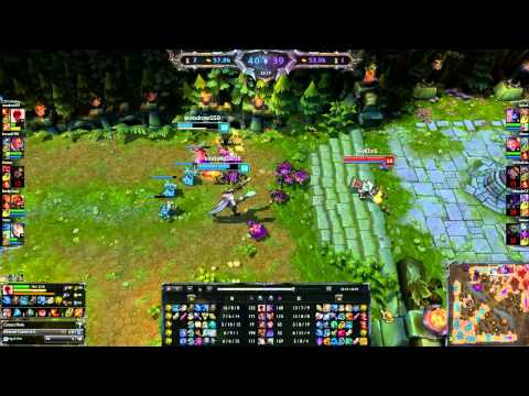 Lee Sin's Jump Through The Enemy Base