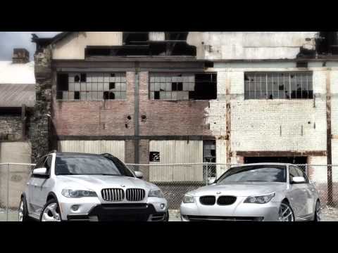 BMW E60 with 20\" Niche Targa Wheels staggered