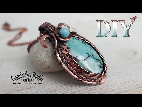 Wire Wrapping MASTER Shares Stunning Decorative Twisted Bezel Techniques