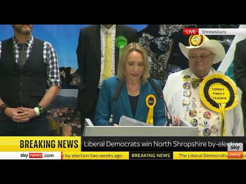 Helen Morgan MP's speech on winning North Shropshire