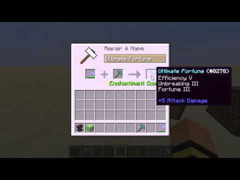 Is this Overpowered? Tools Enchanting & Repairing - Minecraft 1.8 Preview - Snapshot 14w02