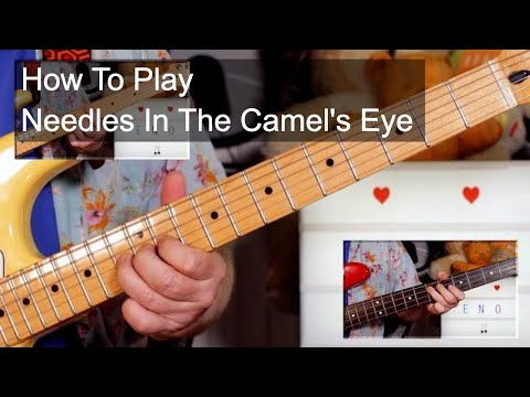 'Needles in the Camel’s Eye' Brian Eno Guitar & Bass Lesson