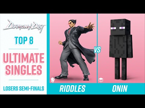 Riddles (Kazuya) vs Onin (Steve) - TOP 8 (LOSERS SEMI-FINALS) - ULTIMATE SINGLES | Diamond Dust