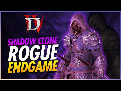Best Rogue Shadow Clone Build For End Game Is CRAZY! 50-100 Guide - Diablo 4