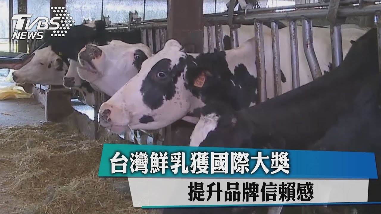 台灣鮮乳獲國際大獎 提升品牌信賴感